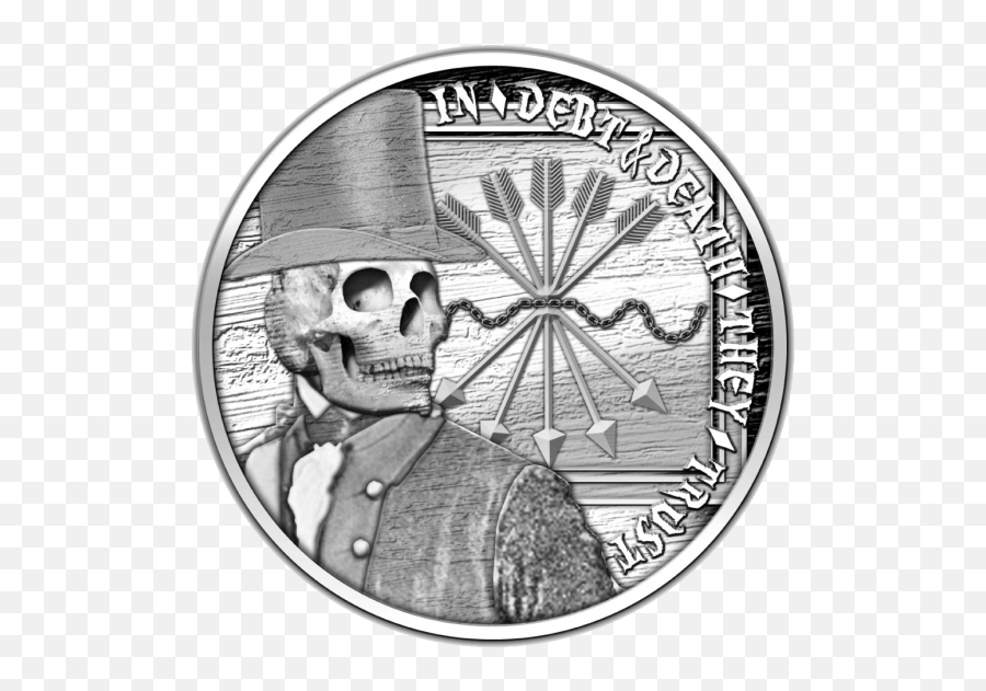 Silver Bullet Shield Complete Collection - Silver Debt And Death Silver Coin Png,Silver Shield Png