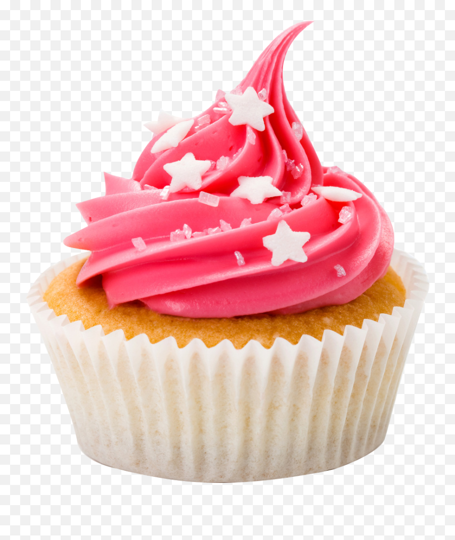 Cupcake Icing Birthday Cake Bakery Cakes - Pink Cupcake Hd Bakery Images Download Png,Birthday Cupcake Png