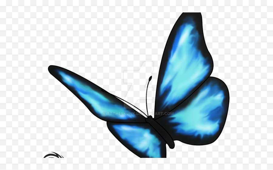 Clipart Blue Butterfly Tattoo - Butterfly Transparent Png,Life Is Strange Transparent
