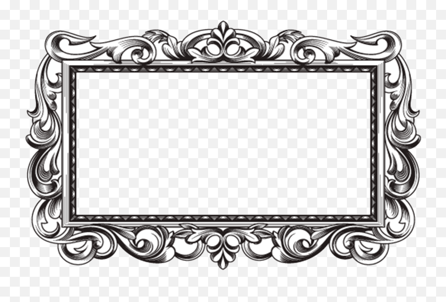 Download Vector Ornament Gothic - Gothic Frame Png Vector Vintage Engraved Cartouche,Gothic Png