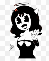 Download Png Free Stock Angel Bendy And - Bendy And The Ink Machine Anime Alice,Bendy Png