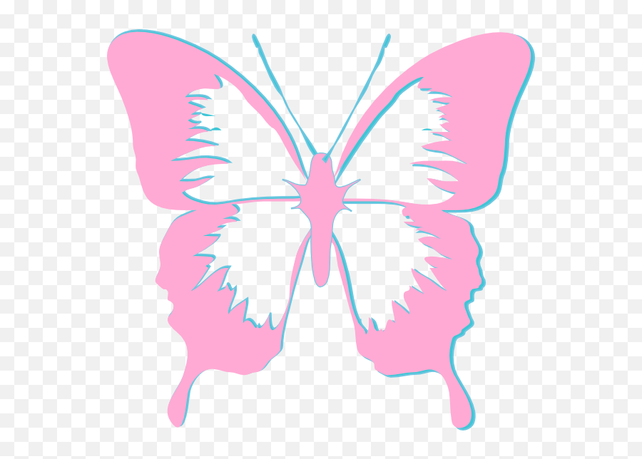 Butterfly Clip Art - Vector Clip Art Online Butterfly Clip Art Png,Butterfly Clipart Transparent Background