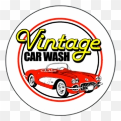 Download Hd Vintage Car Wash Logo Transparent Png Image - Classic Car Wash Logos,Car Wash Logo Png