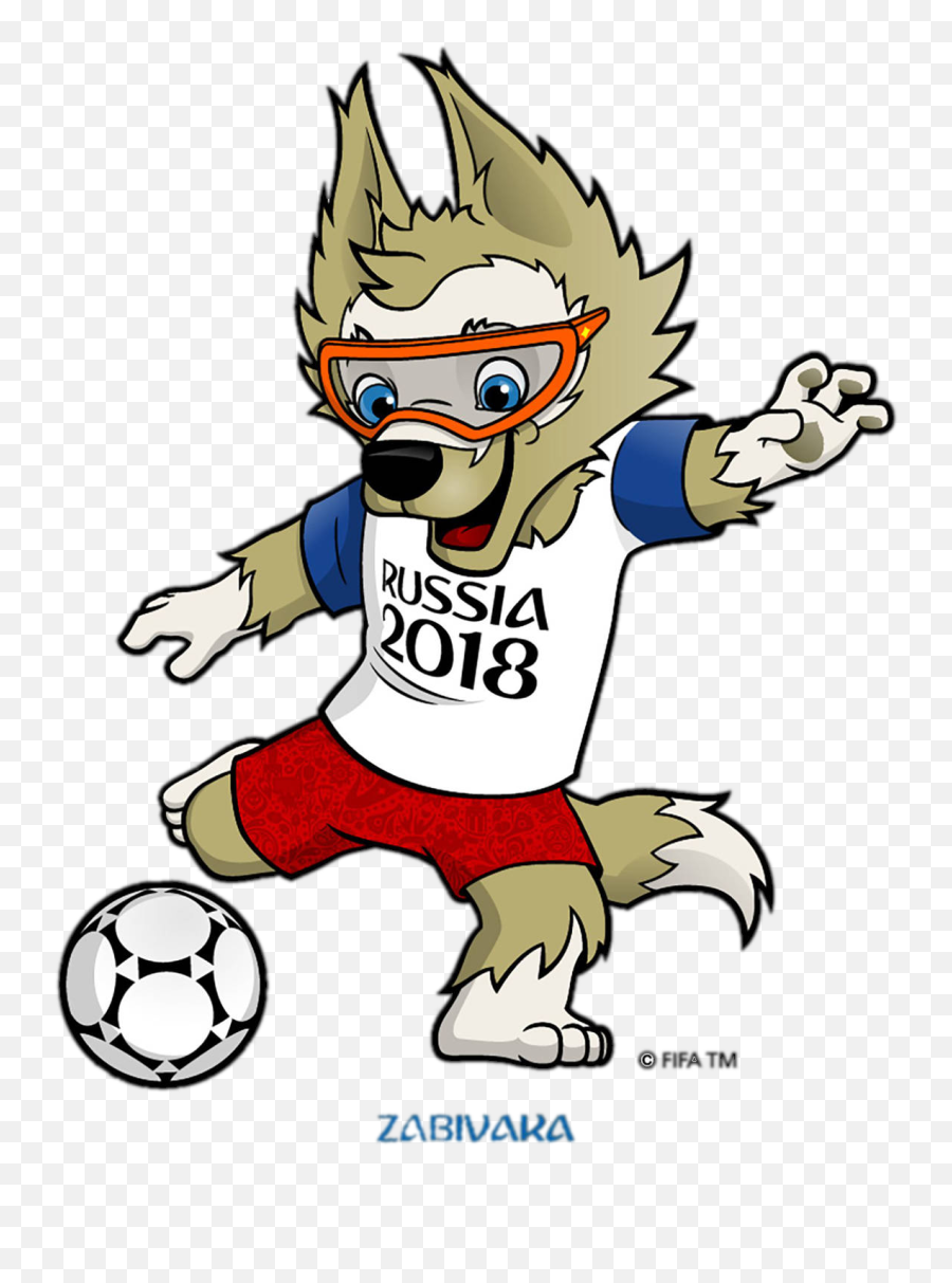 Mascot World Cup 2018 Russia Zabivaka - Fifa World Cup 2010 Png,World Cup 2018 Png