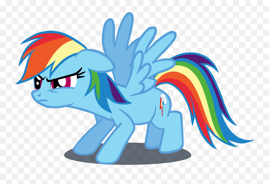 Clipart Of Rainbow Dash - Friendship Is Magic Rainbow Dash Png,Rainbow Dash Png