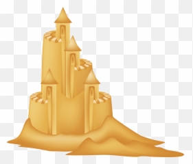 Cartoon Sand Transparent Png Clipart - Castle