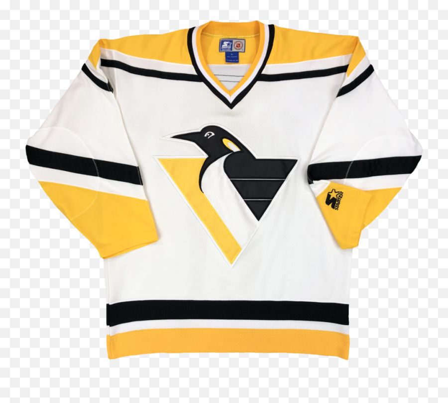 Download Vintage Starter Pittsburgh Penguins Jersey White Png