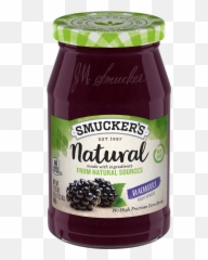 Natural Blackberry Fruit Spread - Smuckers Natural Strawberry Jelly Png,Jelly Jar Png