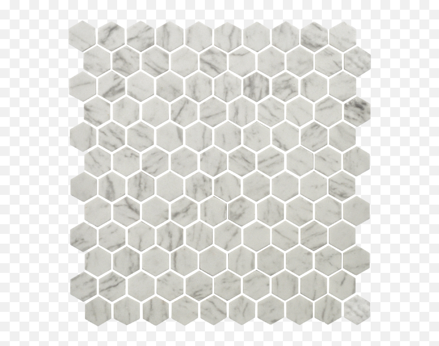 Onix Hex Mosaic U2014 Statements Tile - Onix Hexagon Stone Carrara Png,Transparent Hexagon Pattern