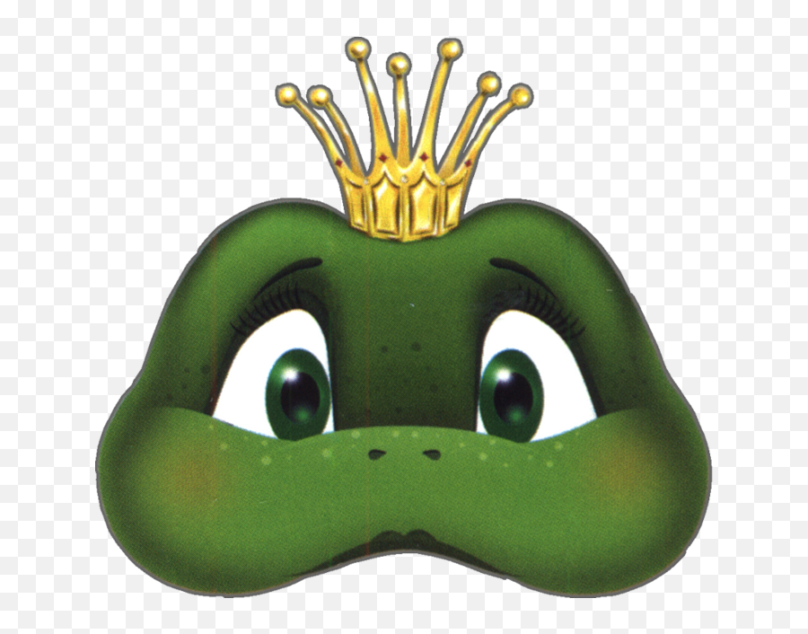 Download Kids Face Masks Template Animals Prince Frog Crown - Prince Frog Mask Template Png,Prince Crown Png