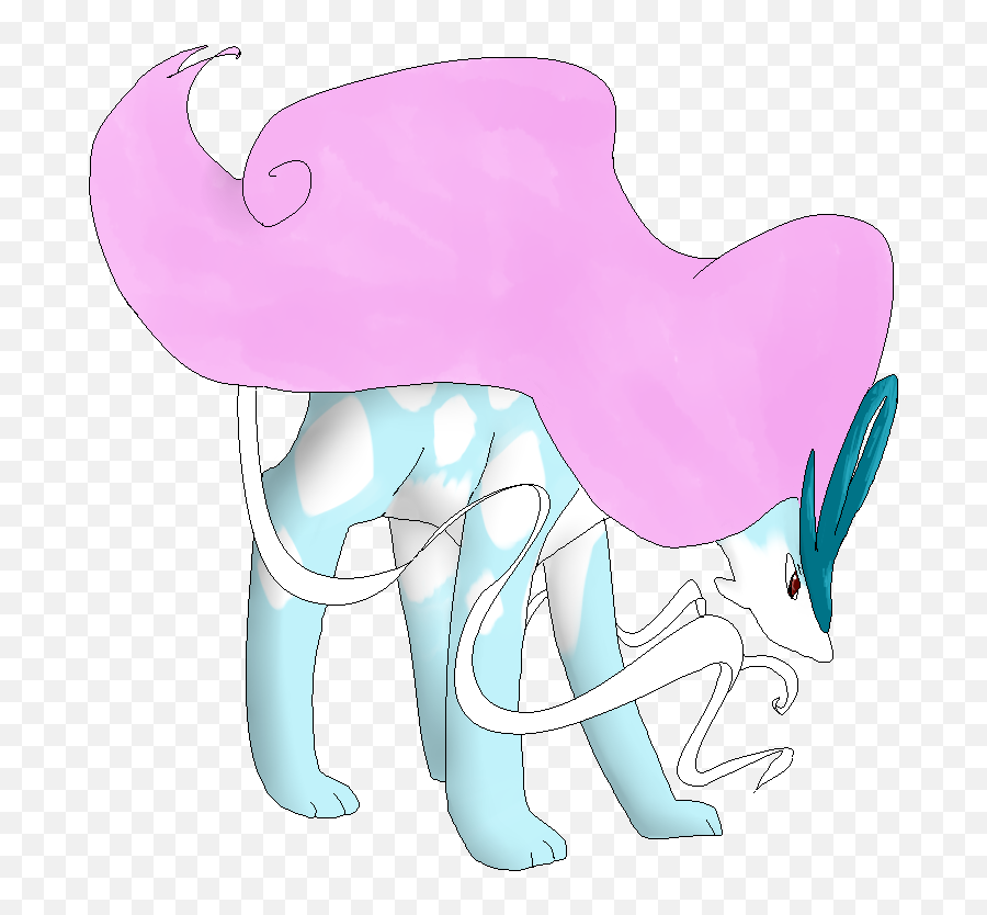 Suicune Again U2014 Weasyl - Animal Figure Png,Suicune Png