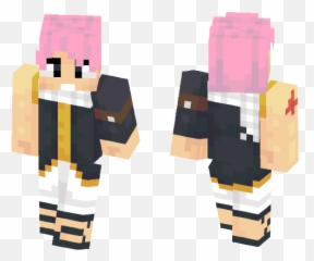 Download Natsu Dragneel Fairy Tail Minecraft Skin For Free - Minecraft Edward Elric Skin Png,Natsu Transparent