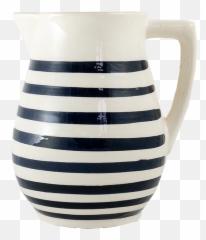Black Stripe Pitcher - Jug Png,Black Stripe Png