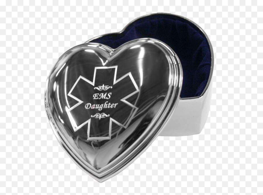 Ems Silver Heart Jewelry Box - 35th Ss Police Grenadier Division Png,Silver Heart Png