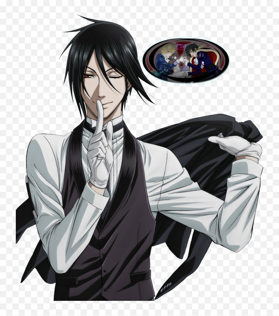 Download Hd Black Butler Sebastian Png - Anime Black Butler Sebastian,Sebastian Png