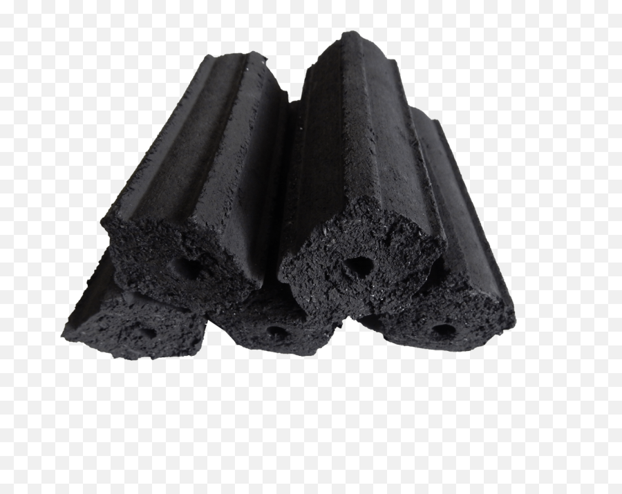 Download Hexagonal Charcoal Briquettes - Charcoal Briquette Logo Png,Charcoal Png