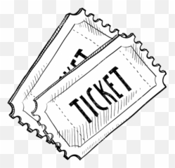 Event Tickets - Ticket Clipart Full Size Png Download Raffle Ticket Pictures Black And White,Tickets Png