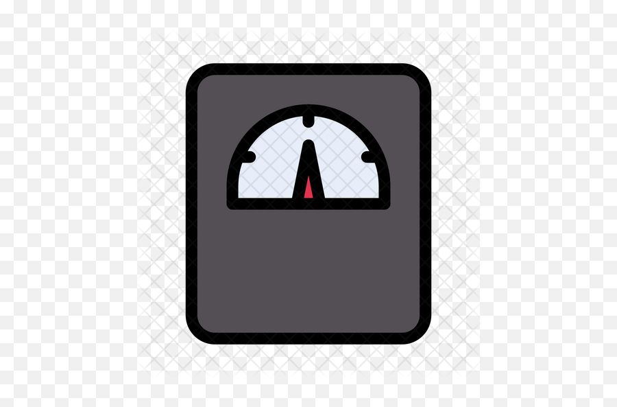 Weight Scale Icon Of Colored Outline - Dot Png,Weight Scale Icon Png