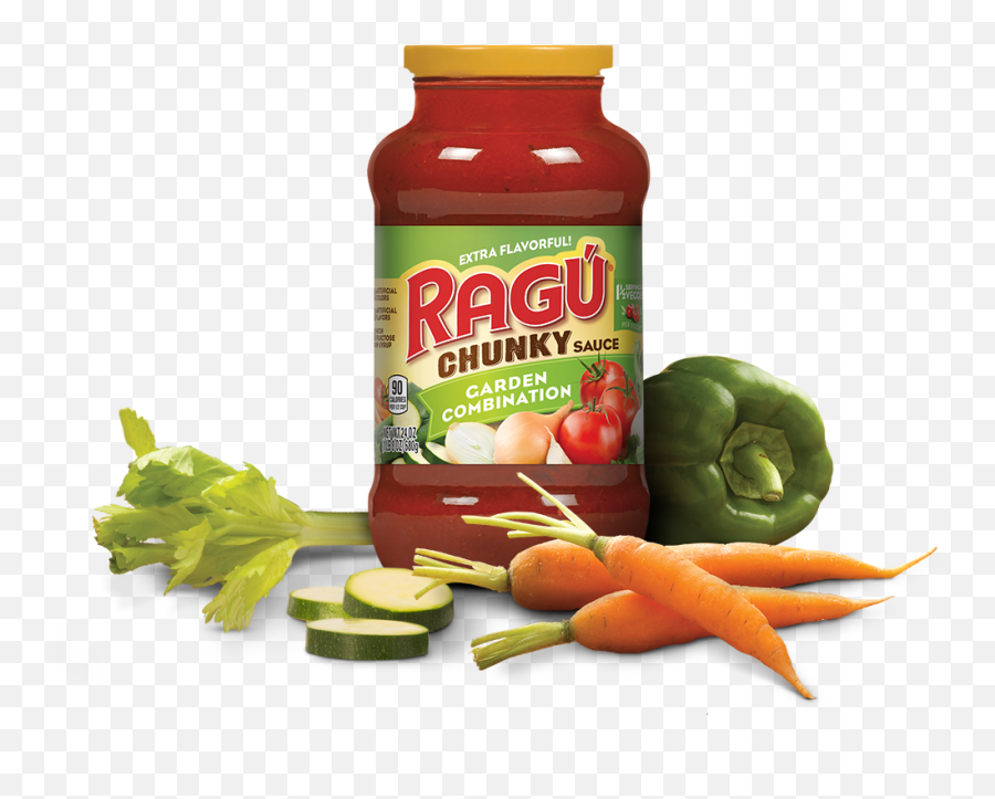 Garden Combination Vegetable Pasta Sauce Ragú - Spaghetti Sauce With Bell Pepper Png,Vegetable Garden Png