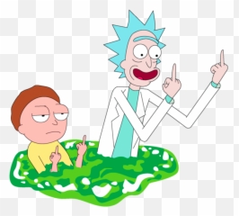 Filter Fu Rick And Morty Phantomforsnapchat - Rick And Morty Png,Rick And Morty Png