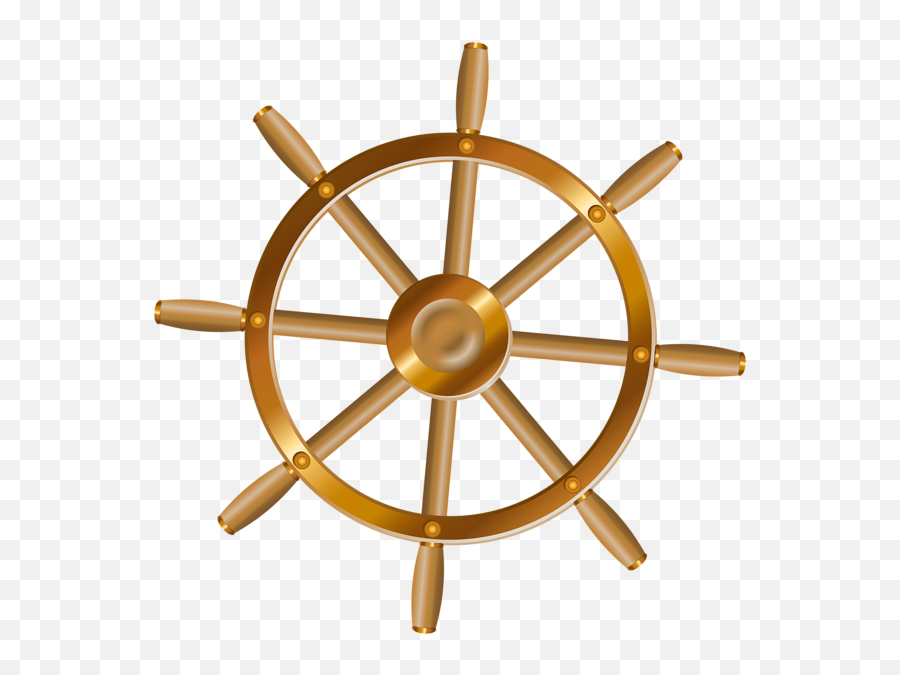 Boat Steering Wheel Icon Clipart - Full Size Clipart Png,Steering Wheel Icon Png