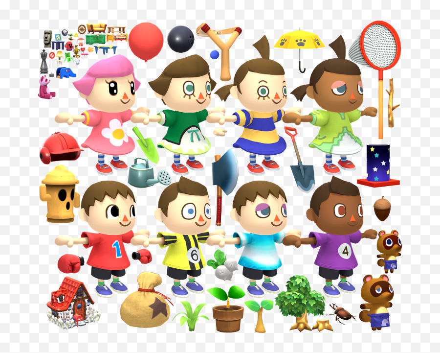 Nintendo Switch - Cartoon Png,Villager Png