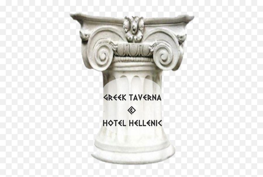 Cropped - Transcolumnarccopypng Hotel Hellenic Pedestal Greek Table,Greek Column Png
