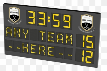 Hockey Scoreboards Sports Electronic - Led Display png