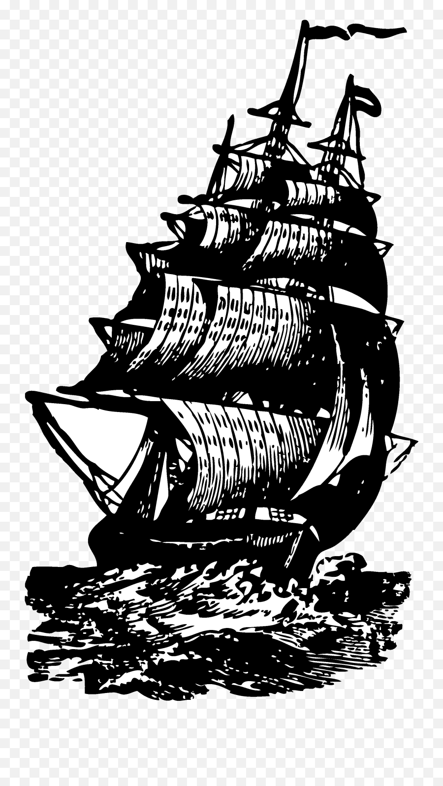 Sailing Vector Classic Ship Transparent U0026 Png Clipart Free - Senses Fail Rum Is For Drinking Not,Sailing Ship Png