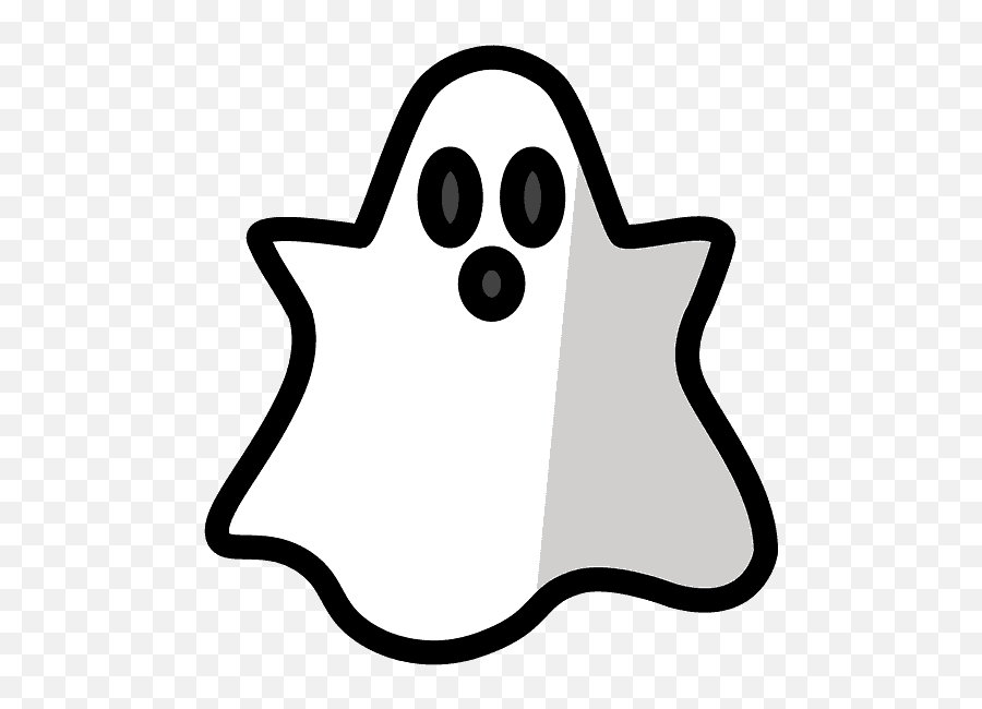 Ghost Emoji - Emoji Fantôme Png,Snapchat Ghost Icon Meaning