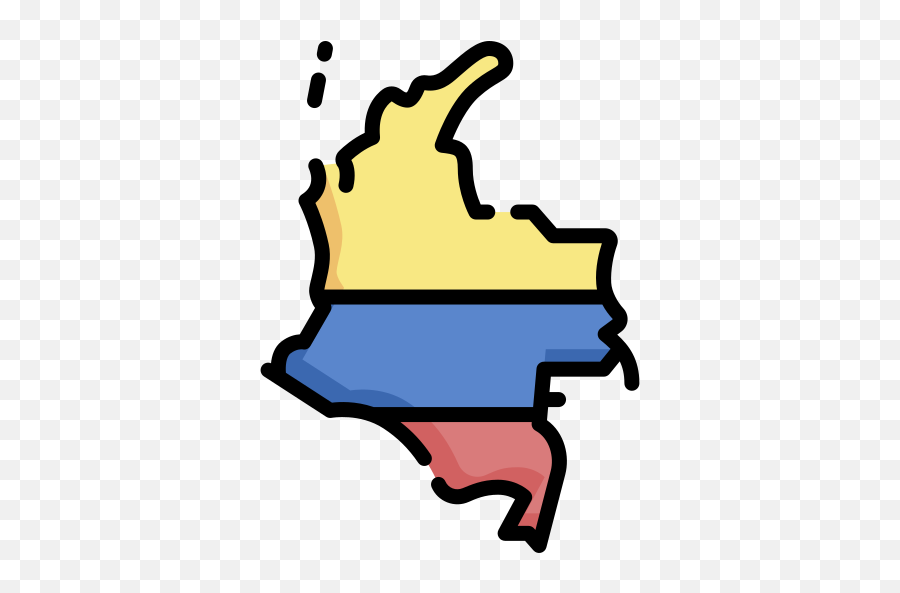 Map - Free Maps And Location Icons Icono Mapa Colombia Png,Map Icon Free