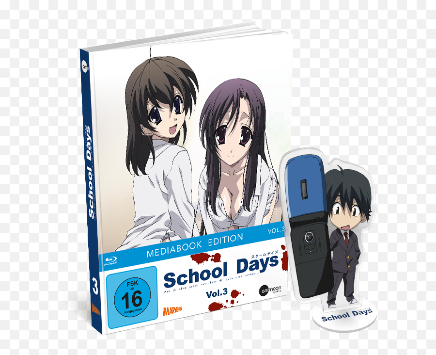 School Days - Vol3 Limited Mediabook Edition Mit Language Png,Konosuba Folder Icon