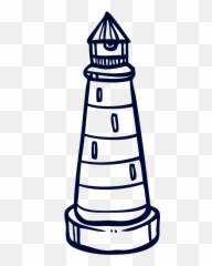 Retirement Lighthouse Rock Harbour - Vertical png