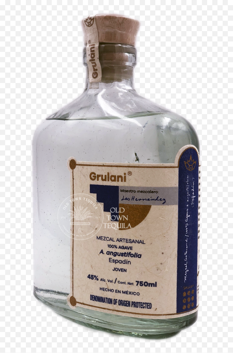 Grulani Espadin Joven Mezcal Artesanal 750ml - Solution Png,Artesanal Icon