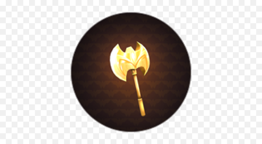 Golden Axe - Roblox Fictional Character Png,Gold Icon Lol