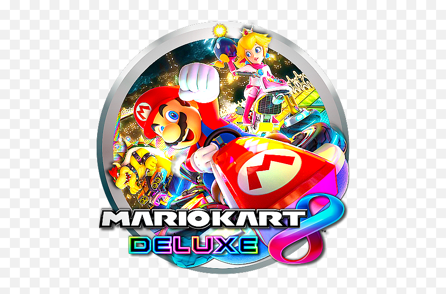 Mario Kart 8 Deluxe Png Posted By Christopher Tremblay - Mario Kart 8 Deluxe Square,Mario Kart 1st Icon
