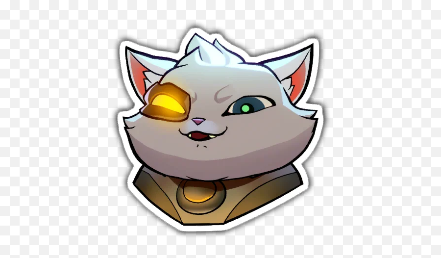 Telegram Sticker From Runeterra Stickers Pack - Cat Lor Png,Rengar Icon