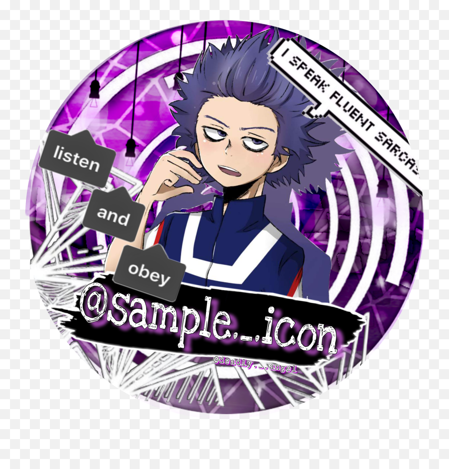 Icon Icons Bnha Shinsou 277338314010211 By Smolotaku - Hitoshi Shinsou Icons Iconos De Shinsou Png,Deadly Icon