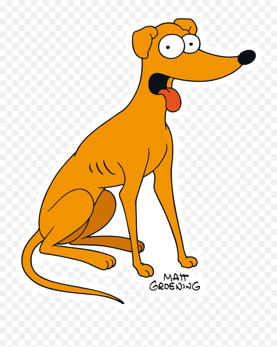 Download Whippets Los Simpson Movies - Ayudante De Santa Claus Los Simpsons Png,Los Simpson Png