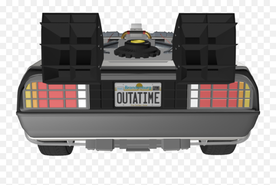 Delorean Dmc - 12 Design And Decorate Your Room In 3d Back To The Future License Png,Delorean Png