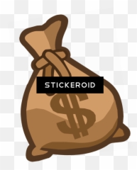 Money Cartoon Transparent Background - Bag png