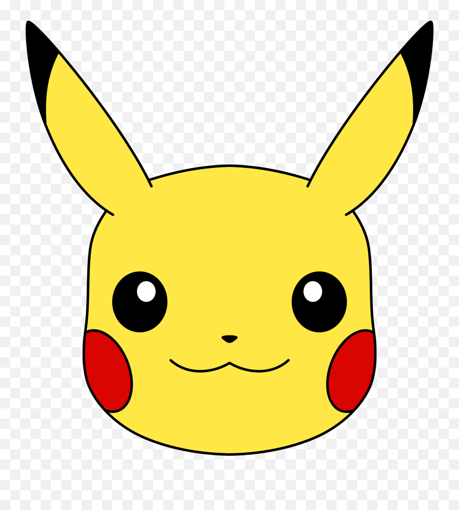 Pikachu Face Png Transparent Facepng Images Pluspng - Pikachu Face Png,Face Png