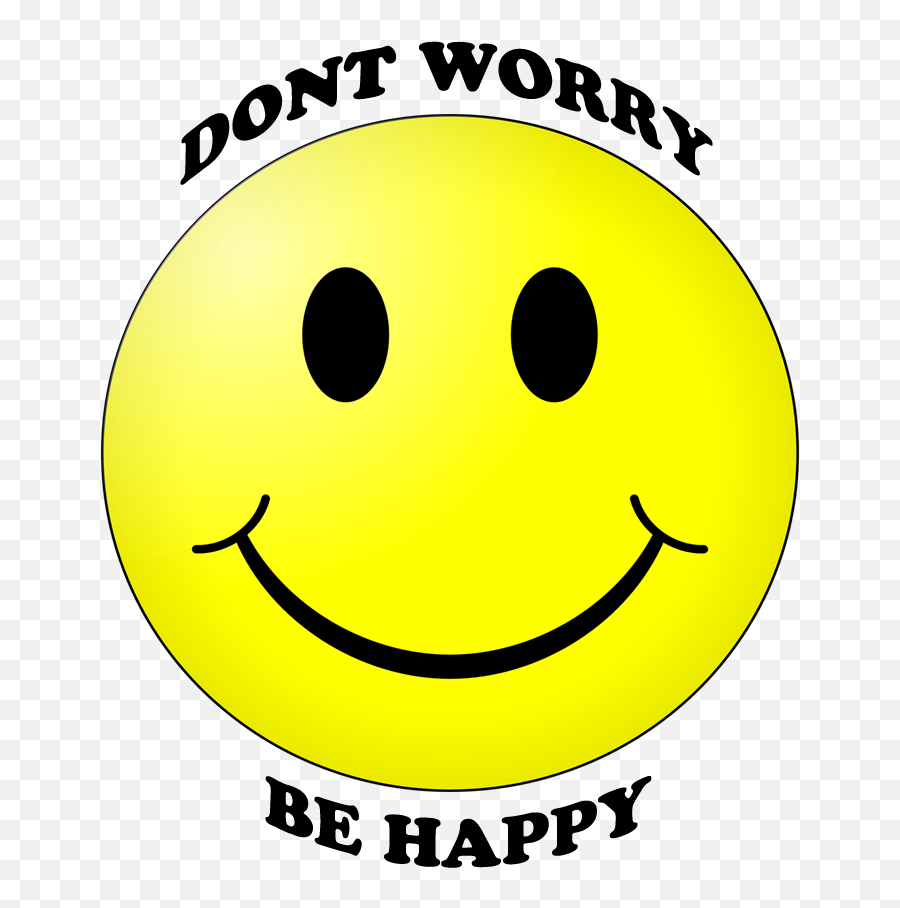 Smiley Face Happy - Dont Worry Be Happy Smiley Face Png,Happy Icon Png