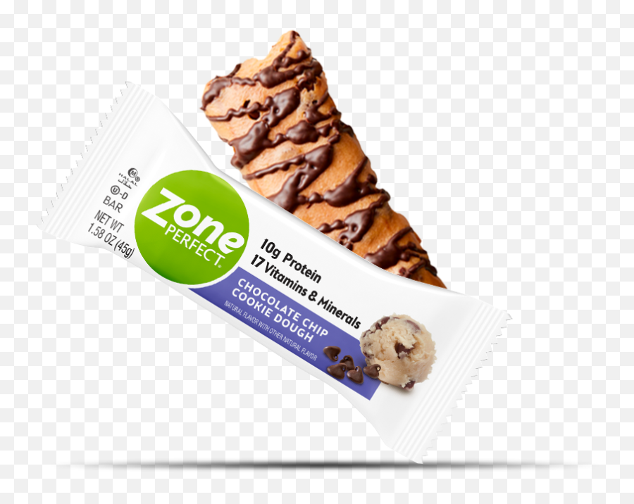 Zoneperfect Classic Bar - Zone Cookie Dough Protein Bar Png,Chip Png