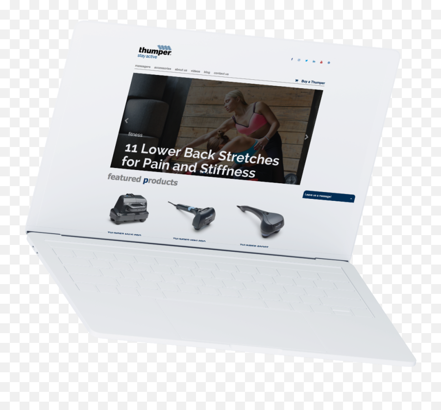 Portfolio Thumper Massager Digilite - Tablet Computer Png,Thumper Png