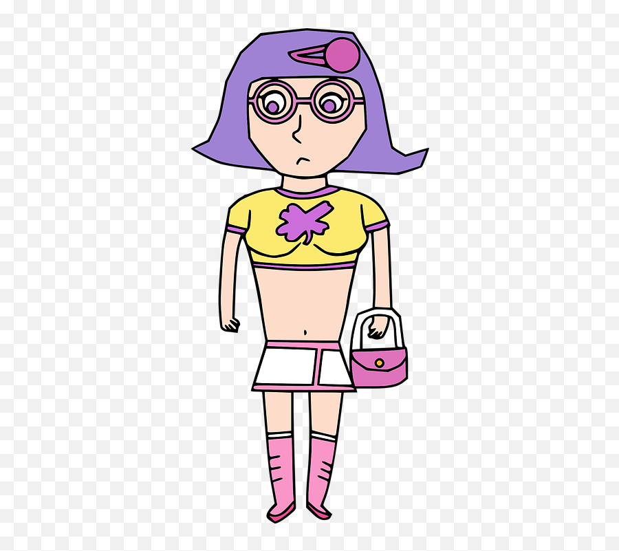 Smart Teen Teenager - Free Vector Graphi 314380 Png Power Puff Girl Belly Button Ring,Teenager Png