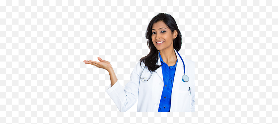 Transparent Woman Doctor - Lady Doctor Pointing Png,Doctor Png