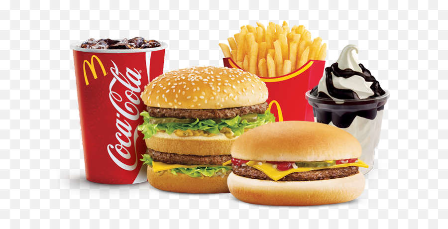 Hamburguesas - Mcdonalds Chicken Nuggets And Cheeseburger Png,Big Mac Png
