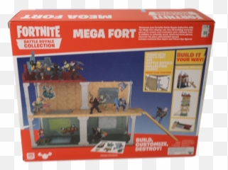 Fortnite Battle Royale Collection Mega Fort Display Set - Fortnite Battle Royale Collection Mega Fort Png,Fortnite Battle Royale Png
