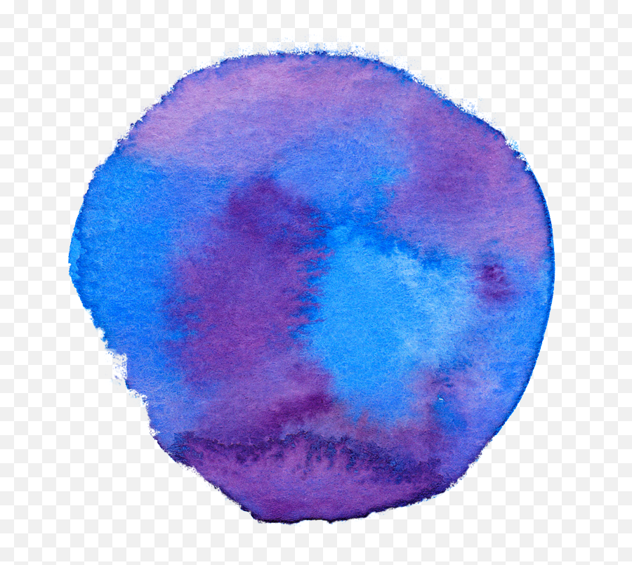 Watercolor Circle Png Purple - Watercolor Purple Circle Png,Watercolor Circle Png